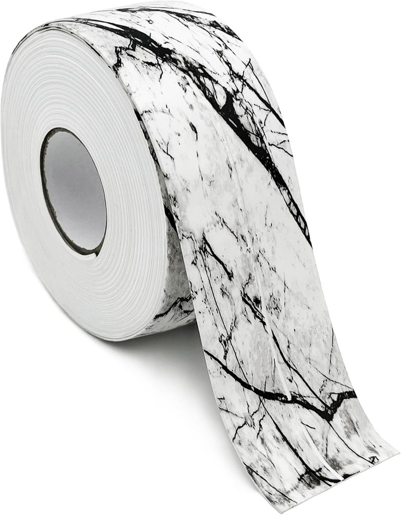 UIOCSSC Caulk Tape Strip, 1.5" x 10.5Ft Self Adhesive Bath & Kitchen Sealant Strip, PVC Waterproof Sealing Tape for Bathtub Toilet Bathroom Shower Kitchen Sink - Image 1